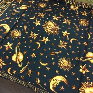 Versace zodiac silk scarf